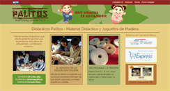 Desktop Screenshot of palitos.cl
