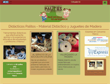 Tablet Screenshot of palitos.cl